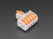 Snap Action 1-to-5 Wiring Block Connector
