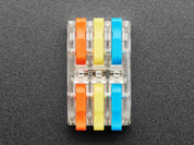 Snap Action 3-to-3 Wiring Block Connector