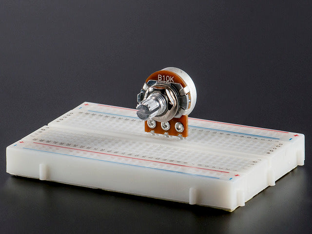 Panel Mount 10K potentiometer (Breadboard Friendly)
