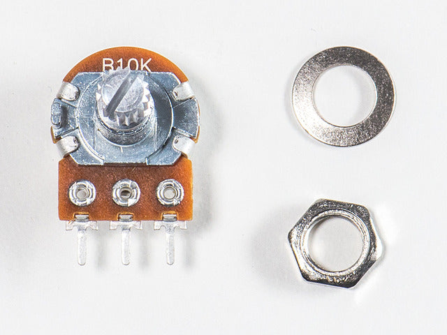 Panel Mount 10K potentiometer (Breadboard Friendly)