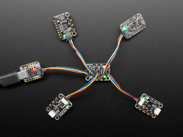 Adafruit Qwiic / Stemma QT 5 Port Hub
