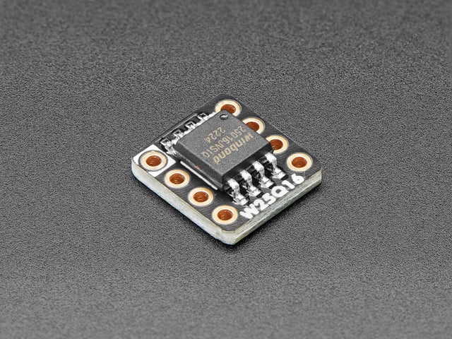 Adafruit QSPI DIP Breakout Board - W25Q16 - 16 MBit 2 MByte