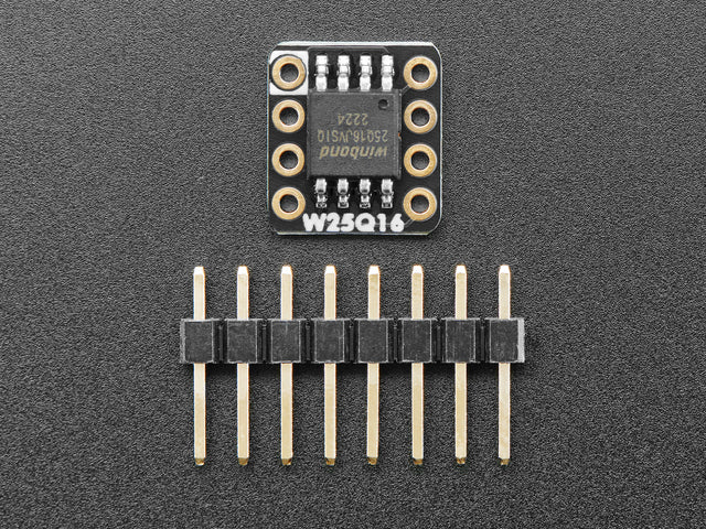 Adafruit QSPI DIP Breakout Board - W25Q16 - 16 MBit 2 MByte