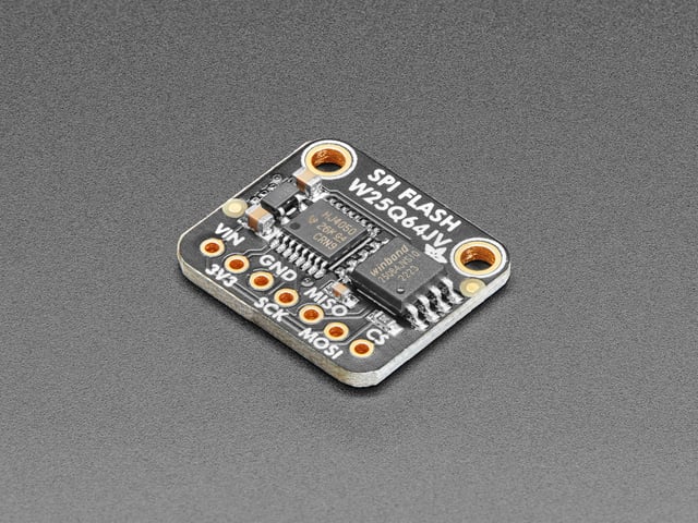 Adafruit SPI FLASH Breakout - W25Q64 - 64 MBit / 8 MByte