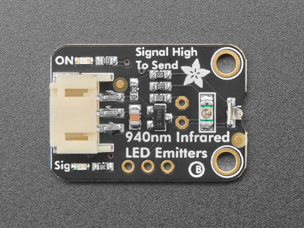 Adafruit High Power Infrared LED Emitter - STEMMA JST PH 2mm