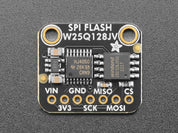 Adafruit SPI FLASH Breakout W25Q128 - 128 MBit / 16 MByte