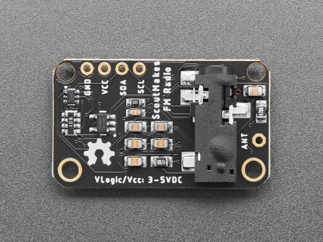 ScoutMakes FM Radio Board - STEMMA QT / Qwiic