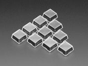Black Relegendable Plastic Keycaps for MX Compatible Switches