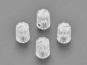 Clear Micro Potentiometer Knob - 4 pack