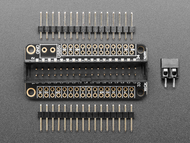 Adafruit Floppy FeatherWing with 34-Pin IDC Connector