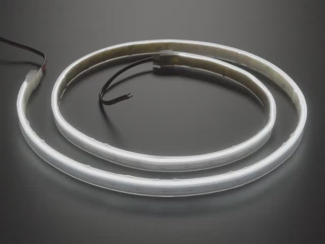 Side-Light Flexible White LED Strip - 480 LEDs per meter - 1m