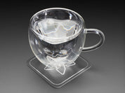 Aluminum PCB Coaster with Adafruit Logo