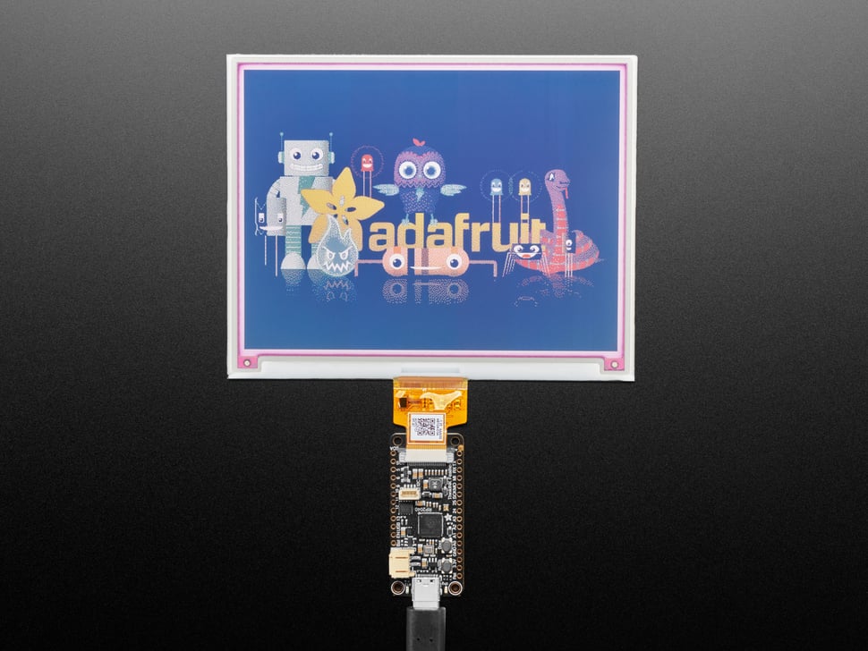 Adafruit RP2040 Feather ThinkInk for 24-pin E-Paper Displays