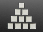 Kailh CHOC Slim Key Caps - Milky White - 10 pack