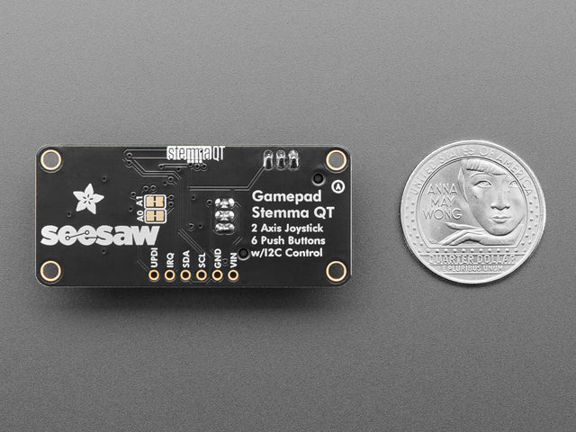 Adafruit Mini I2C Gamepad with seesaw - STEMMA QT / Qwiic