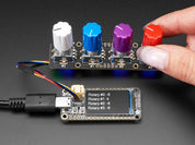 Adafruit I2C Quad Rotary Encoder Breakout with NeoPixel