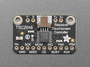 Adafruit TSC2046 SPI Resistive Touch Screen Controller