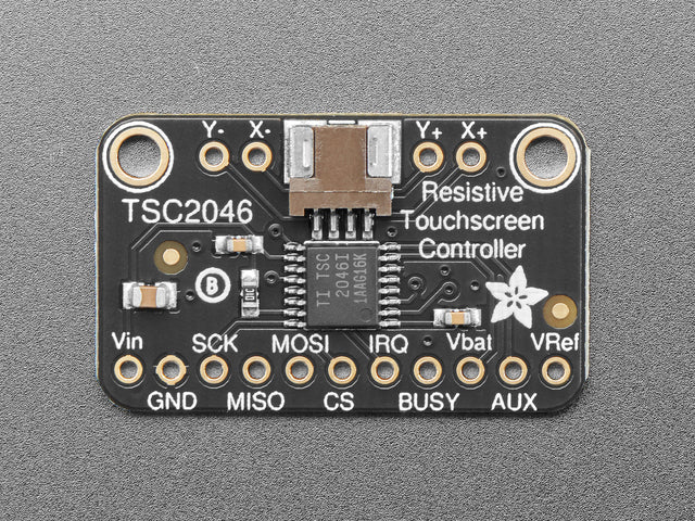 Adafruit TSC2046 SPI Resistive Touch Screen Controller
