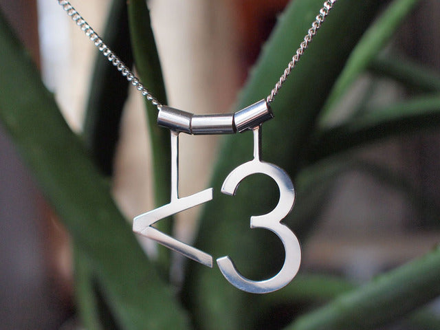 Ascii Heart <3 Necklace