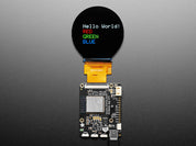 Round RGB 666 TTL TFT Display - 2.1" 480x480 - Capacitive Touch