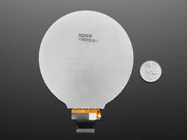 Round RGB TTL TFT Display - 4" 720x720 - No Touchscreen