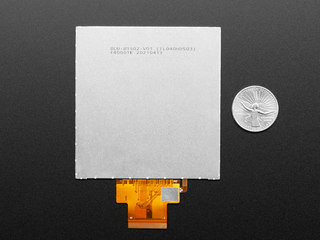 Square RGB 666 TTL TFT Display - 4" 720x720 - No Touchscreen