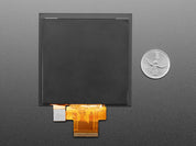 Square RGB 666 TTL TFT Display - 3.4" 480x480 with Touchscreen