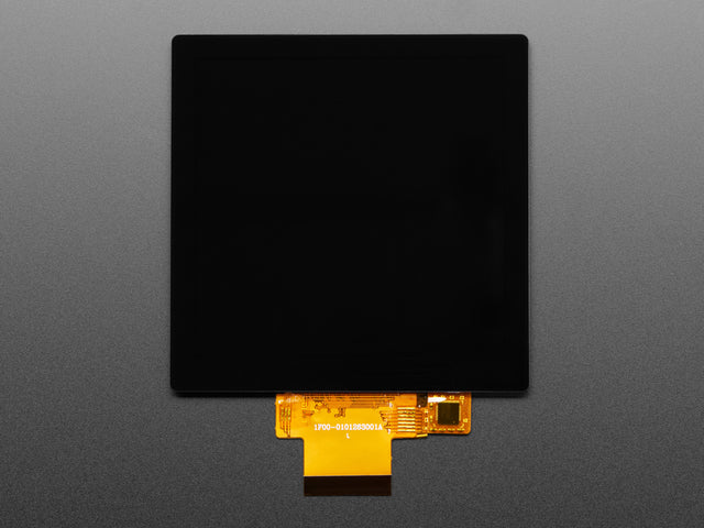 Square RGB TTL TFT Display - 4" 480x480 - With Capacitive Touch