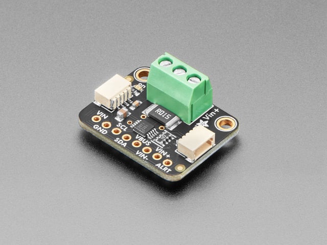 Adafruit INA228 - I2C 85V, 20-bit High or Low Side Power Monitor