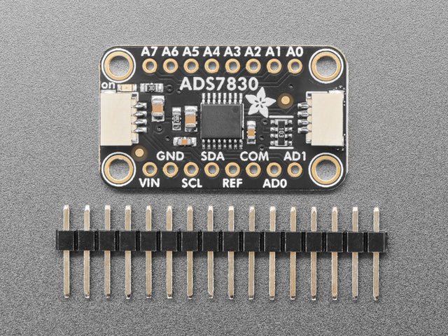 Adafruit ADS7830 8-Channel 8-Bit ADC with I2C