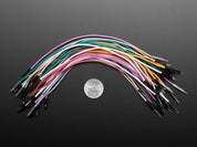 Premium Colorful Silicone Extension Jumper Wires - 200mm x 30 pc