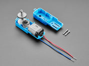 TT Motor Bi-Metal Gearbox Double Sided Axle and 1:90 Gear Ratio
