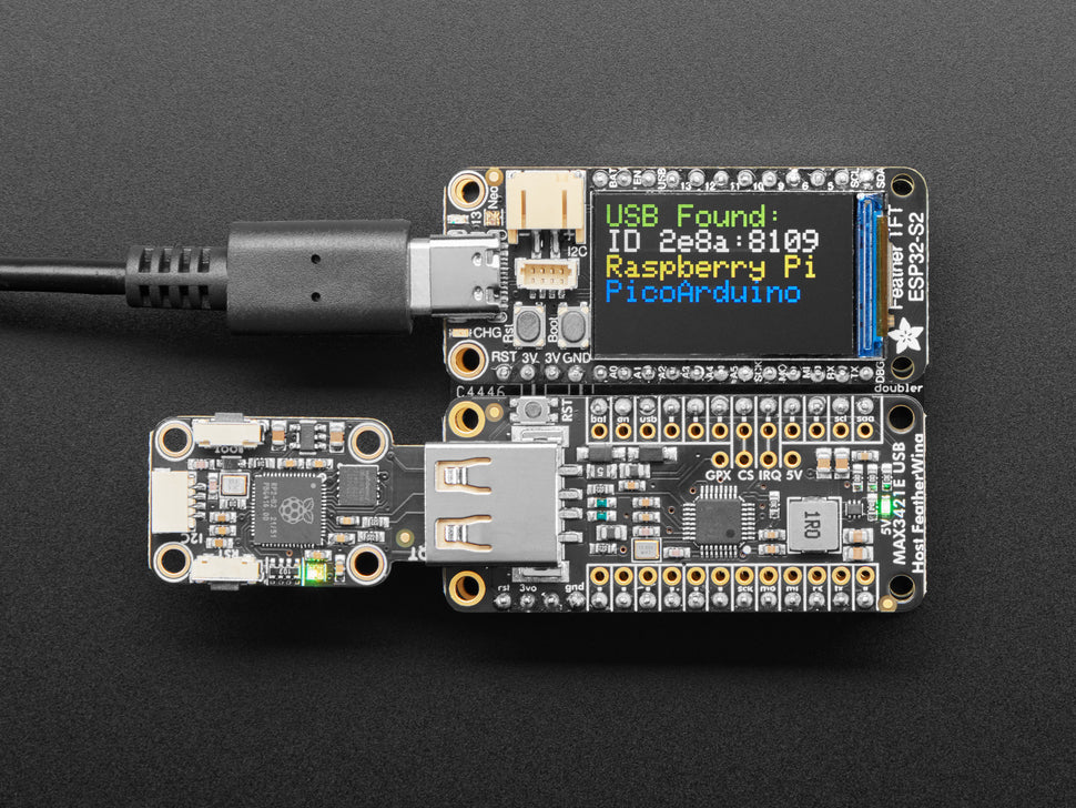 Adafruit USB Host FeatherWing with MAX3421E