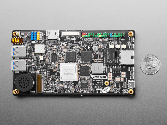 Vivid Unit: Versatile Single-Board Computer with Touchscreen