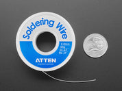 Mini Leaded Solder Spool - 0.8mm Diameter - 50 grams