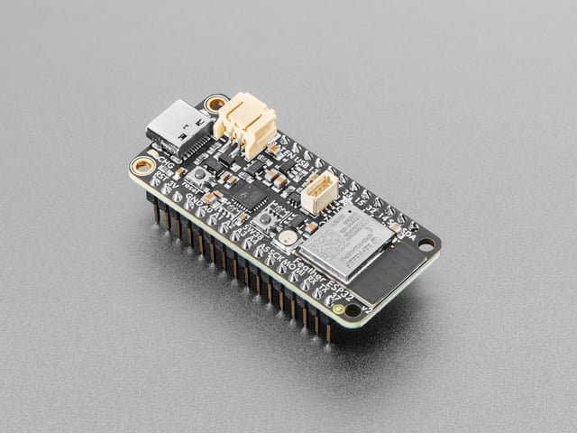 Adafruit ESP32 Feather V2 with Headers -  8MB Flash + 2 MB PSRAM