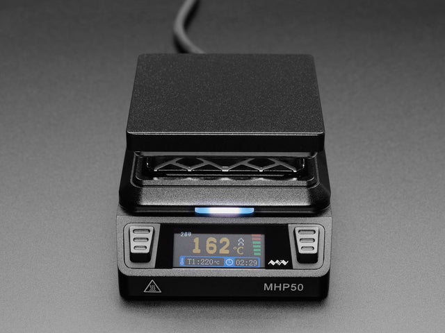 Mini Brass Hot Plate Preheater with USB-C PD or DC