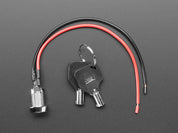 On/Off Round Key Lock - 12mm Diameter