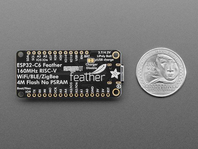 Adafruit ESP32-C6 Feather - STEMMA QT