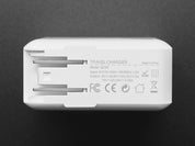 USB Type C 3.1 PD to 5.5mm Barrel Jack Cable - 5V 5A Output