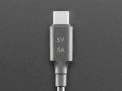 USB Type C 3.1 PD to 5.5mm Barrel Jack Cable - 5V 5A Output