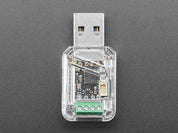 Clear Snap-on Enclosure for Adafruit Pixel Trinkey