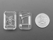 Clear Snap-on Enclosure for Adafruit Pixel Trinkey