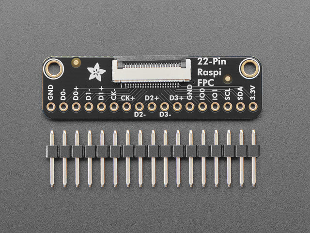 Adafruit FPC Breakout for Raspberry Pi 5 DSI or RP2350 HSTX