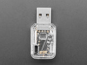 Clear Snap-on Enclosure for Adafruit TRRS Trinkey