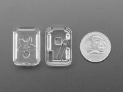 Clear Snap-on Enclosure for Adafruit TRRS Trinkey