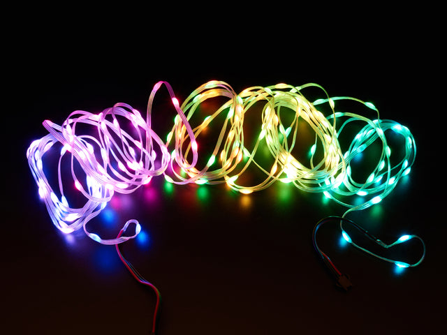 Adafruit NeoPixel Pebble / Seed LED Strand - 200 LEDs - 2" Pitch