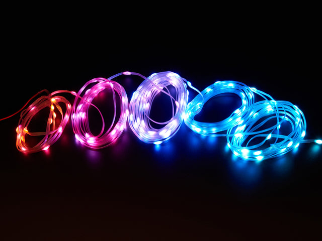 Adafruit NeoPixel Pebble / Seed LED Strand - 150 LEDs - 4" Pitch