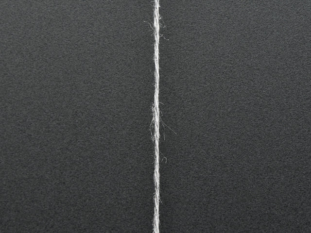 Stainless Thin Conductive Yarn / Thick Conductive Thread - 30 ft