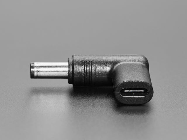 USB Type C PD to 5.5mm/2.1mm Barrel Jack Adapter - 20V